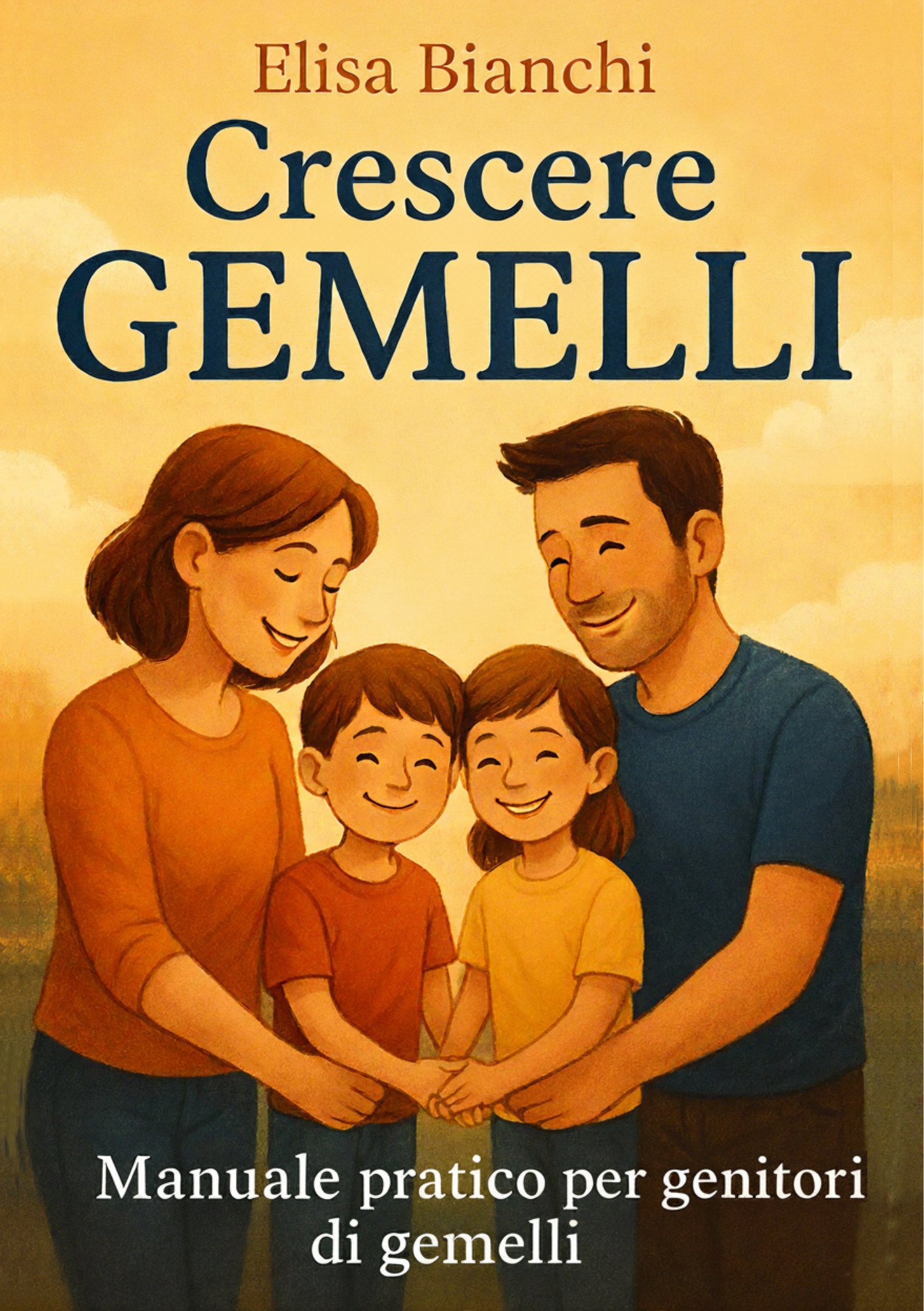 Copertina del libro Crescere Gemelli di Elisa Bianchi
