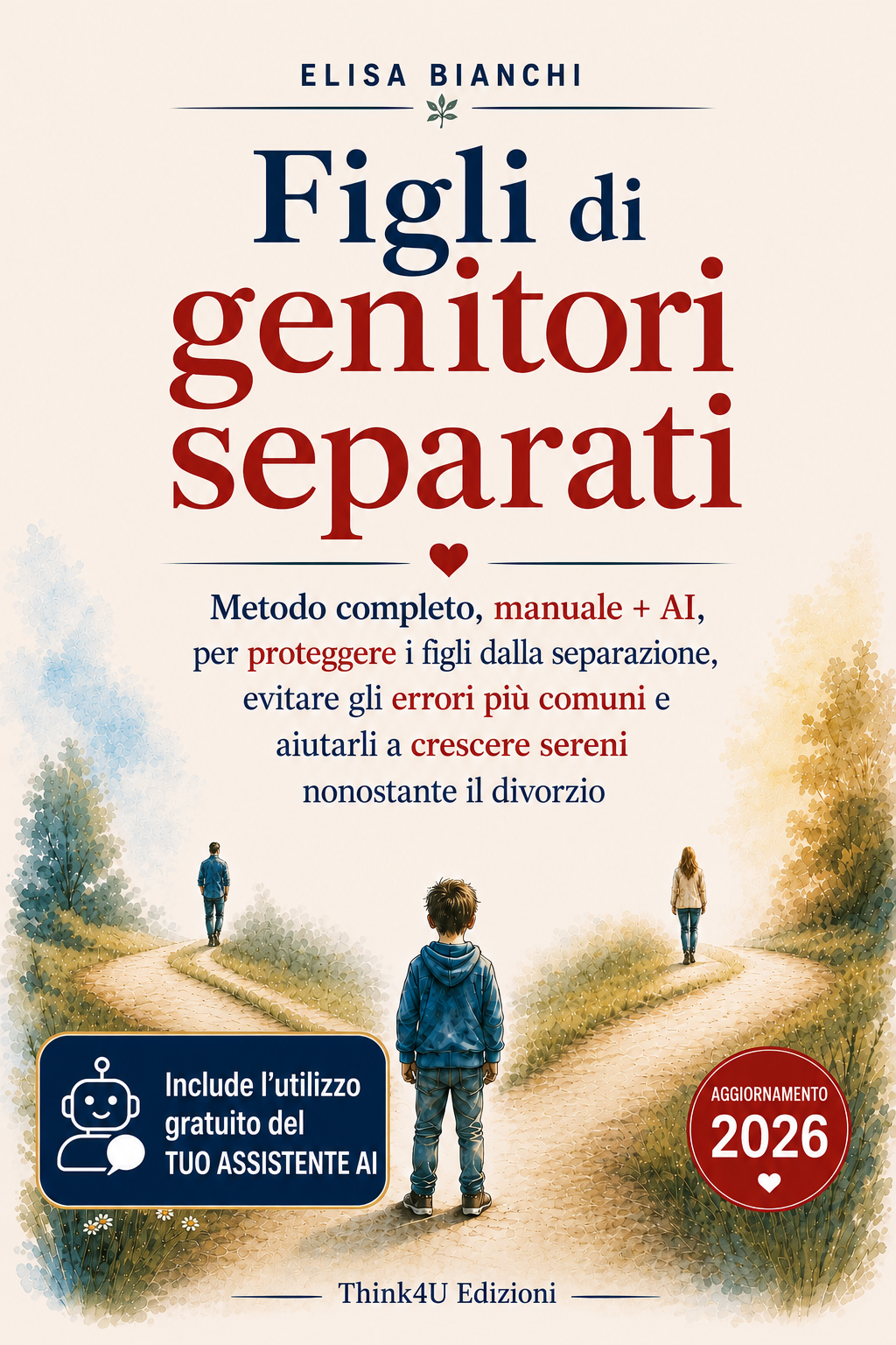 Copertina del libro Figli di genitori separati di Elisa Bianchi