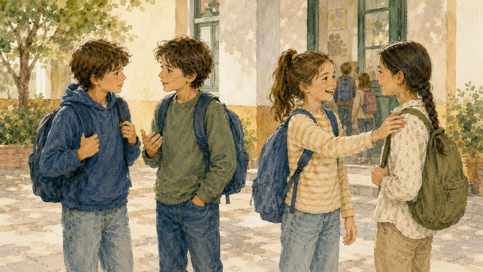 I gemelli hanno sempre gli stessi amici: sostenere relazioni personali senza separazioni forzate