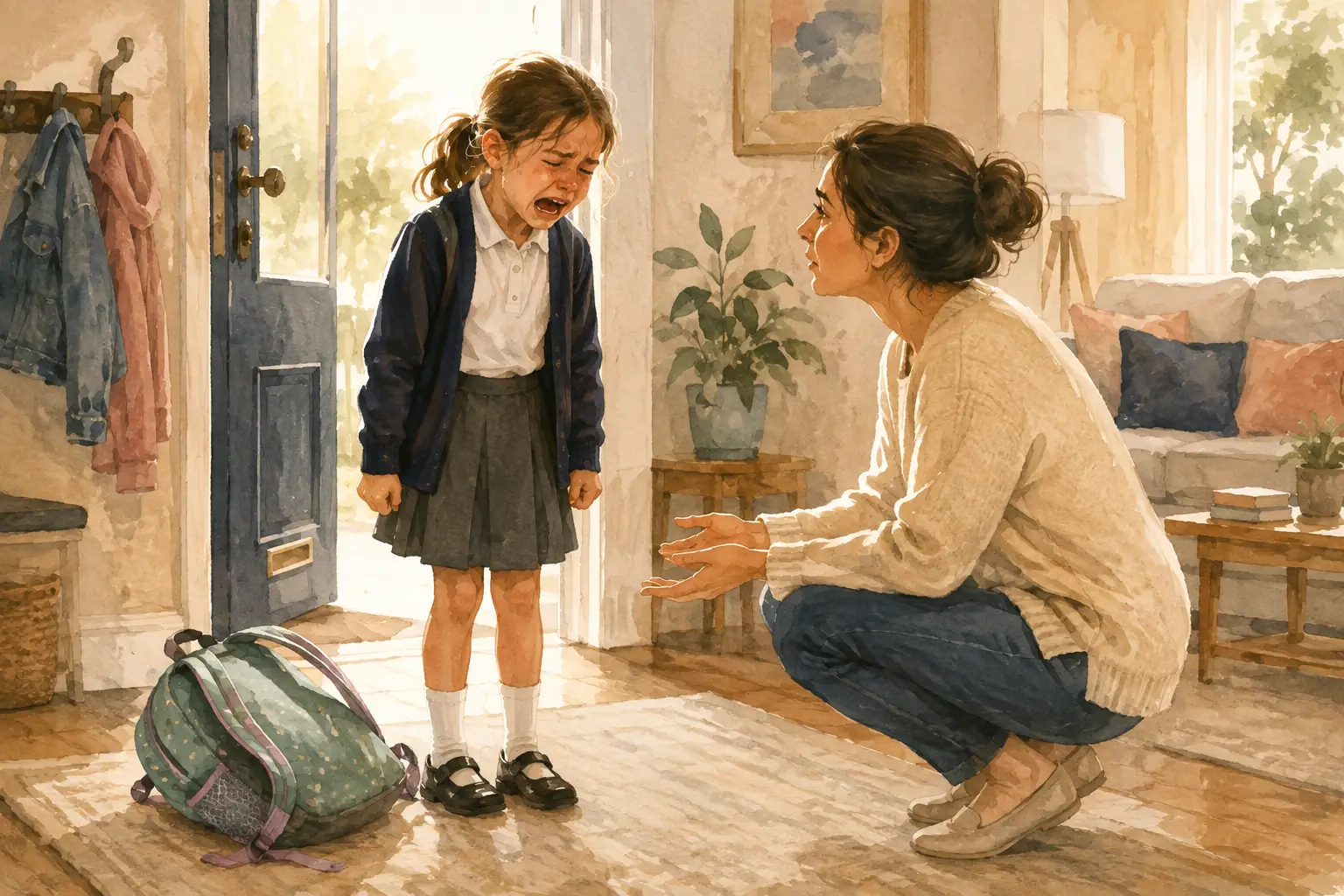A scuola trattiene tutto e a casa esplode: capire la tensione accumulata senza chiamarla “capriccio”
