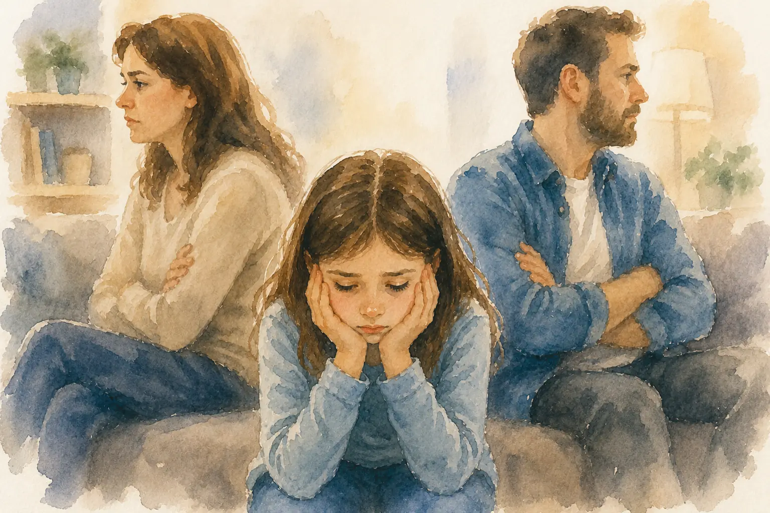 Quando mamma e papà non sono d’accordo: dissentire senza costringere tuo figlio a scegliere chi ha ragione